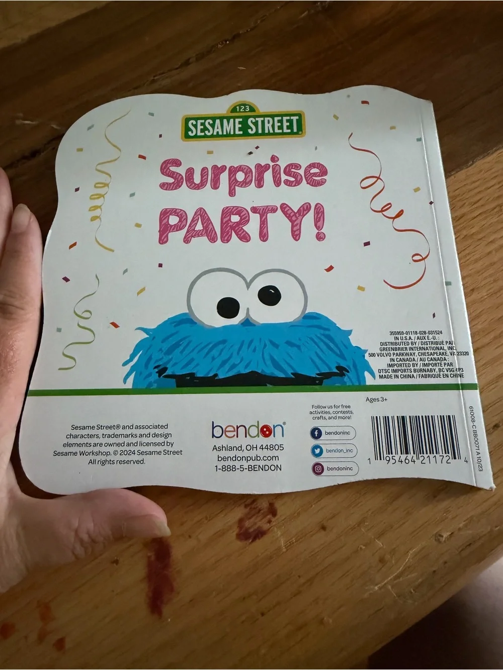 Sesame Street Cookie Monster Surprise PARTY Napkins - Blue, Pink, Green Accents